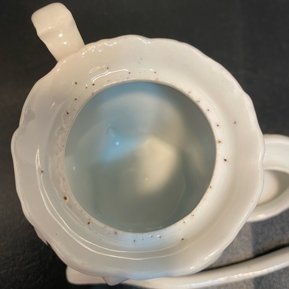 Vintage Bavaria Victorian Mustard Pot with Spoon - Picture 6 of 9